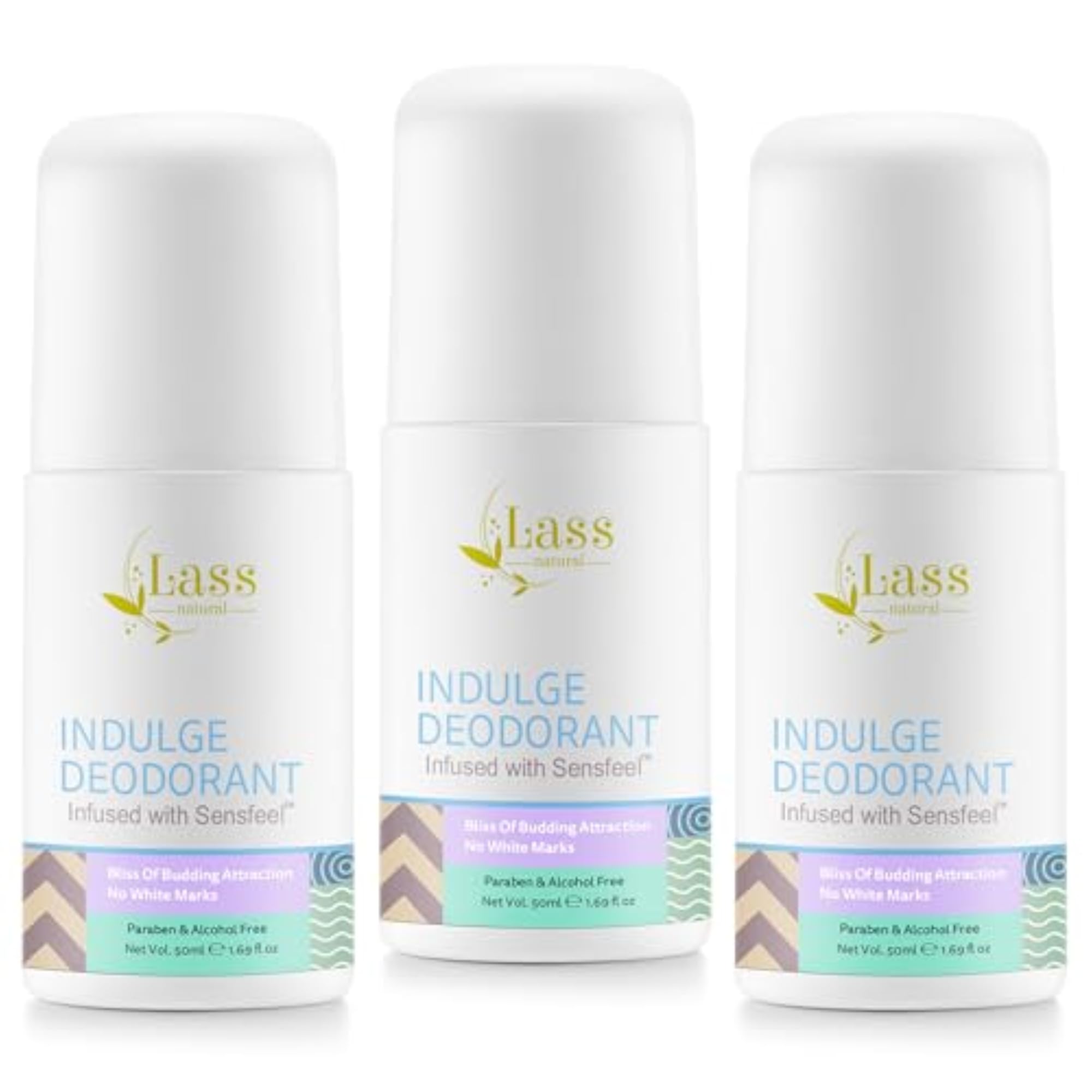 Indulge Underarm Roll-On Deo Serum for Women, Alcohol-Free